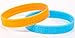 JINX Portal 2 Rubber Bracelet Set (MultiColor, Large)