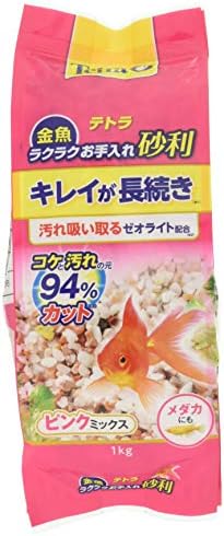 テトラ Tetra 金魚 ラクラクお手入れ砂利 ピンクミックス 1kg
