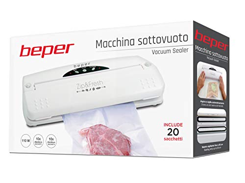 Beper 90.030 Vakuumierer, ABS, Weiß/Rot – Bild 5