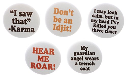 Set 5 Life Quotes Funny Humor 1.25