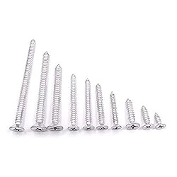 #14 x 1" (50 pcs) Stainless Steel Flat Head Sheet