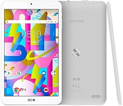 Spc Lightyear Tablet Android Con Pantalla Ips De 8 Pulgadas