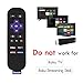 Gvirtue Replacement Remote Control for Roku Models: Roku 1, Roku 2(HD, XD, XS), Roku 3, Roku LT, HD, XD, XDS, Roku N1, Roku Express, Roku Express+ (Remote)