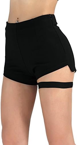 RIKKI Women's Sexy Hot Pants Solid Color Shorts Clubwear