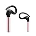 Guoer Bluetooth 4.1 Headset Noise Cancellation Earphone for iPhone Android Smartphones and Bluetooth-enabled Devices(Rose Gold)