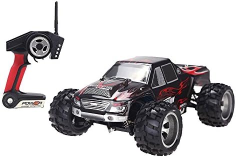 Yiguo Wltoys A979 2.4Gh Speed 50Km/H 1:18 Scale Remote Control Electric 4WD Bigfoot Off-road Car Red