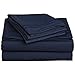 Elegant Comfort 1500 Premier Hotel Quality 4-Piece Bed Sheet Sets, Deep Pockets - Luxurious Wrinkle Free & Fade Resistant, California King, Navy