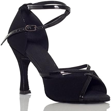 Ladies Fashion Ankle Strap Suede Latin Dance Sandals Wedding Shoes