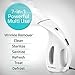 PurSteam Garment Steamer For Clothes, Elite Powerful 7-1 Fabric Steamer For Home/Travel. Remove Wrinkles/Steam/Soften/Clean/and Defrost with UltraFast-Heat Aluminum Heating Element