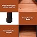 Tangkula Dog House, Wooden Pet Kennel, Outdoor Weather Waterproof Pet House, Natural Wooden Dog House Home with Reddish Brown Roof, Pet Dog House (Small, Red & Natural)