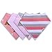 ncybaby Organic Cotton Baby Bandana Drool Bib for Boys and Girls Gift Set with Cute Vibrant Print