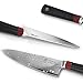 TUO Cutlery Chef Knife - Japanese Damascus Steel - Rose Pattern - Kitchen Knife With Erqonomic G10 Handle (Ring-chef)