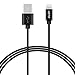 Lightning Cable, [Apple MFi Certified] JOTO Lightning to USB Cable (6.6ft 2m long), Data Sync Charge Cable for iPhone 6S 6 Plus 6, iPad Pro, Air 2, mini 4, iPod touch 5 6th gen, nano 7th gen (Black)