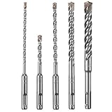 Bosch HCK005 5-Piece S4L SDS-plus Rotary Hammer Drill Bit Set