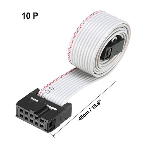1 uxcell+Ribbon+Cable+2+54mm+Pitch