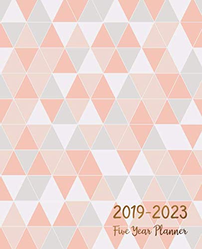 Five Year Planner 2019-2023: Monthly Schedule Organizer - Agenda Planner For The Next Five Years, 60 Months Calendar January 2019 - December 2023 | Triangle Design by Kim R. Jacquez