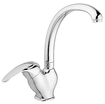 Grifo monomando para fregadero de cocina Infinito, boquilla giratoria