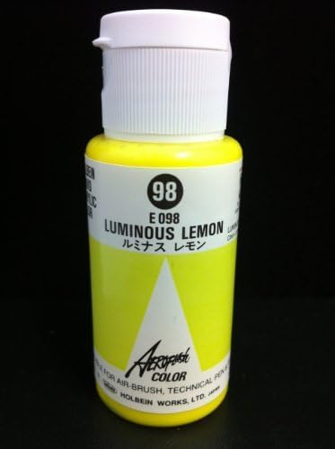 Aeroflash Color (Luminous Lemon E-098) 1 Bottle of 35ml From Holbein Japan by Aeroflash
