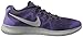 Nike Womens Free RN 2017 Running Shoe 8 Dark Raisin/Pure Platinum-Purple Earth