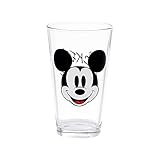 Vandor Disney Mickey Mouse 4 Piece 16 Ounce Glass Set (89102)