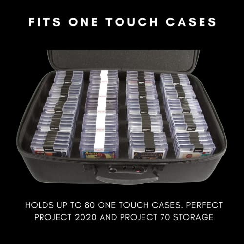 Card Titan Pro Toploader Storage Box and One Touch Sports Card Storage