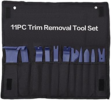 OFFROADINGLIGHT 11Pcs Auto Trim Upholstery Door Window Trim Molding Dash Panel Fastener Removal Tool Kit
