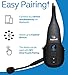 VXi BlueParrott B350-XT Bluetooth Headset with 96% Noise Cancellation Bundle with Ear / Mic Cushion Kit, Blucoil USB Wall Adapter, and 5-Pack of Reusable Cable Ties