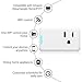 Mini Smart Plug 2 Pack Compatible with Alexa Echo Google Home IFTTT,no Hub Required,Wifi enabled Smart Socket Control your Devices from Anywhere,Occupies Only One Socket