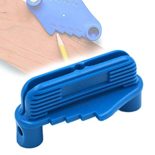 Center Scriber Line Scriber,Offset Center Marking Tool Center Finder Tool Wood Scribe Marking Gauge Woodworking Marking Tool,Multi-Function Offset Scriber Center Pencils Marking Tool by Yoruii