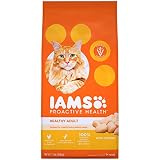 IAMS PROACTIVE HEALTH Adult Healthy Dry Cat Food with Chicken, 7 lb. Bag