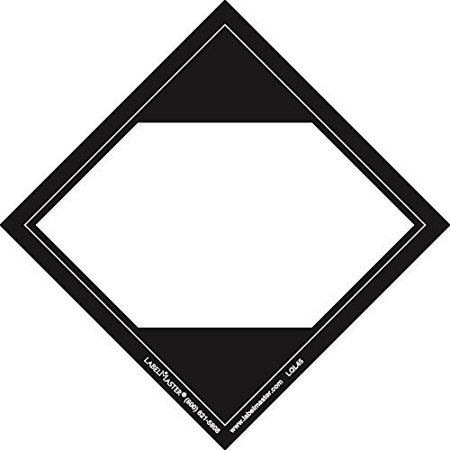 Labelmaster LQL45 Quantity Label, Blank, 100 mm x 100 mm, Paper (Pack of 100)