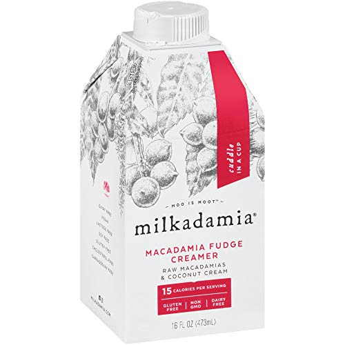Milkadamia Fudge Creamer - Dairy Free & Vegan Coffee Creamer From Raw Macadamias & Coconut Cream - 16 Oz (Pack Of 2) - Thumbnail 7