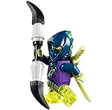 LEGO Ninjago Ghost Warrior Yokai minifigure with double spear and katanas