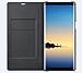 SAMSUNG Mobile LED View Cover Case Compatible Galaxy Note 8, Black
