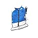 Techniche Hybrid Cooling Vest with Both Hyperkewl Evaporative Cooling and CoolPax PCM Cooling, Blue, Large