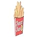 French Fries Embossed Metal Sign - Vintage Diner French Fries Sign for Kitchen or Man Cave