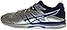 ASICS Women's Gel Tactic Volleyball Shoe, Silver/Royal/White, 7.5 M US