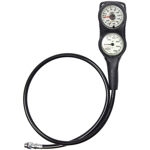 Highland by XS Scuba Miflex Two Gauge Console, Metric