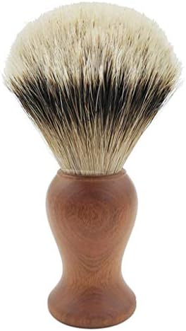 Premium Shaving Brush, Silvertip Badger Hair Shaving Brush with Luxury Dalbergia Handle, Traditional Grooming Brush for Wet Shaving,Brown