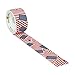 Duck 1.88 yd x 10 yd US Flag Tape, Single Roll, Multicolor (HC283046)