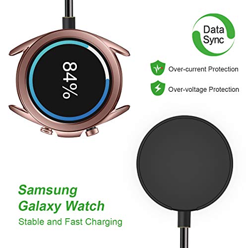 3 Pack Wireless Charger Docks Compatible with Samsung Galaxy Watch 3