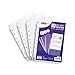 RUBEX Mini Heavyweight Sheet Protectors - 25 Sheets | Top Loading, Reinforced 7-Hole 5.5 x 8.5 Inch |Mini Ring Binders for Page Protectors, Acid-Free, Archival Safe for Documents and Photos