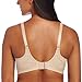 Bali Women's Comfort Revolution Convertible Wirefree Bra, Nude,42B