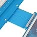 Luxmo Aluminum 360 Swivel Rotating Stand Case Cover Built-in Bluetooth Keyboard for Ipad Mini & iPad Mini with Retina Display Blue