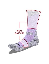 YUEDGE - Calcetines de algodón absorbente para mujer, para deportes al aire libre, trekking, correr, escalada, senderismo