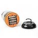EverBrite Portable LED Camping Lantern with 4 AA Batteries, Holidays Gift Lampshades Bonus (4 assorted colors, random shipments) for Outdoor Camping, Hiking, Hurricane Emergency