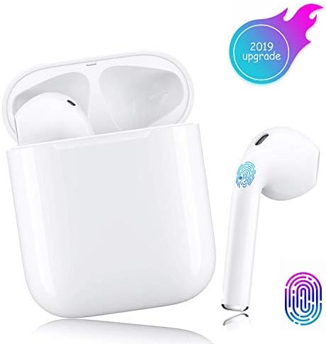 Legendxp Bluetooth Headphones,Wireless Earphones Mini HD Stereo in-Ear Sports Headset,Wireless Earbuds with Charging Box and Noise canceling Microphone,Compatible with iphone Android Samsung Huawei