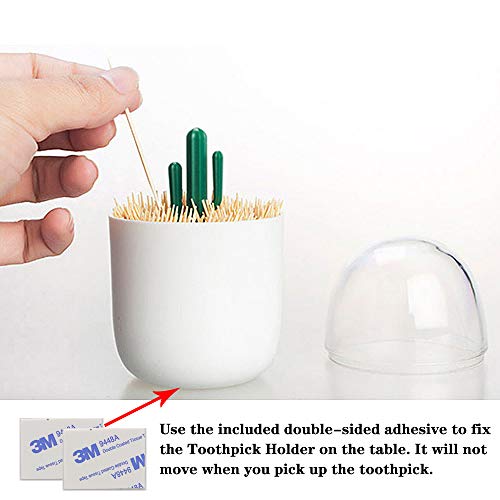 2 Pack Cotton Swab And Toothpick Holder, Cute Cotton Bud Qtip Dispenser