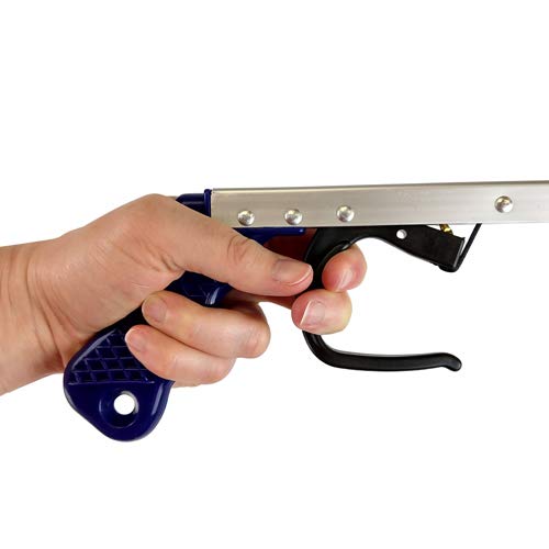 Blue Jay 'Get Your Shoe On' Shoehorn - Extra Long, 32 in., Light Blue, Shoe Wearing Stick with Gripper for No Excessive Bending. Shoe Accessories
