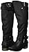 Rampage Women's Hansel Zipper and Buckle Knee-High Riding Boot,Black Smooth,10 B(M) US Regular Calf